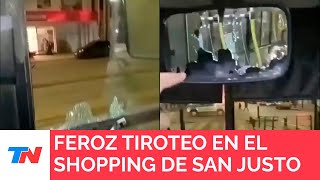 Feroz tiroteo en el shopping de San Justo: un policía se enfrentó a balazos con motochorros