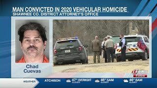 Shawnee County jury convicts Topeka man of fatally running down another with his car