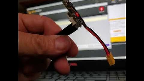 Crazybee F4 from UZ85 does not find esc #4