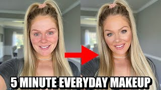 5 MINUTE EVERYDAY MAKEUP TRANSFORMATION | GET READY WITH ME