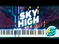 Elektronomia - Sky High pt. II Piano Cover SHEET+MIDI