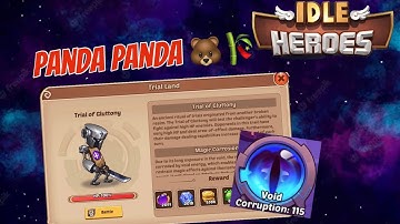 Idle Heroes - Love Panda Team, Realm Gate VC115, puppets boss