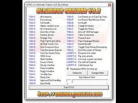 The GTA Place - GTA3 Ultimate Trainer