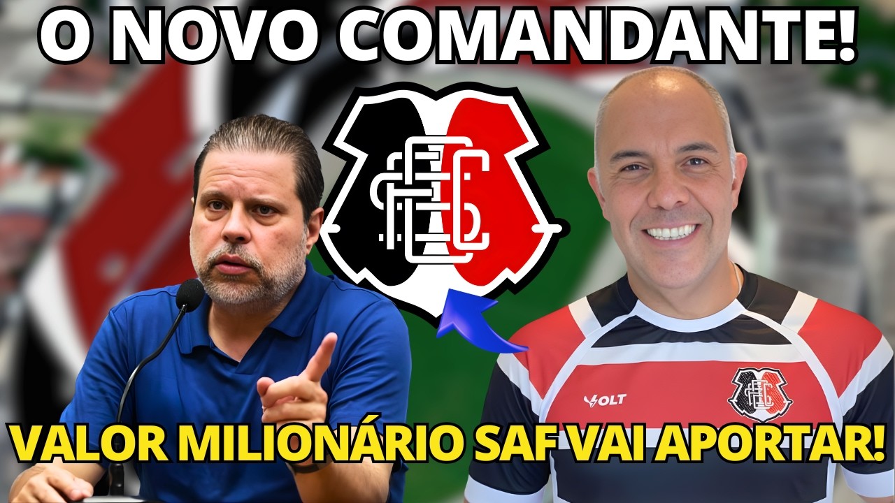 ⚫⚪🔴O SANTA CRUZ VAI MUDAR TUDO! SAF, NOVO TÉCNICO E REFORMULAÇÃO NO ELENCO -COLETIVA BRUNO RODRIGUES