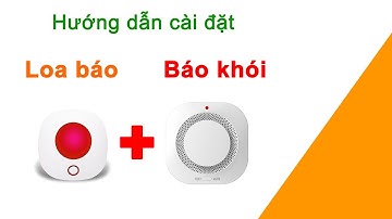 Kết Hợp Đầu Báo Khói Wifi ST-3v2 Với Loa Báo Động Wifi SHP-LB5 #baodong #baodongkhongday #tuya