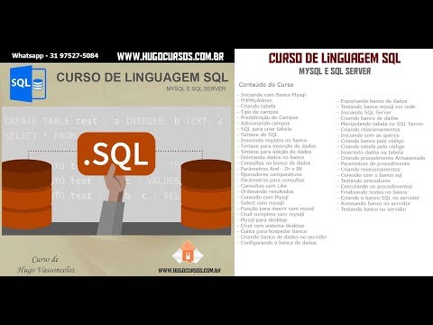 Curso de Linguagem SQL - Aula 04 - Criando Tabela