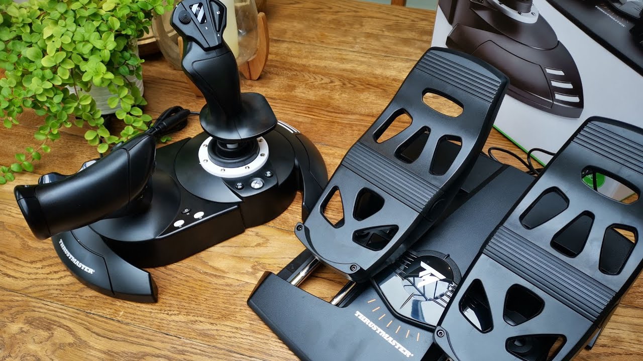 Thrustmaster T.Flight Hotas & T.Flight Rudder Pedals