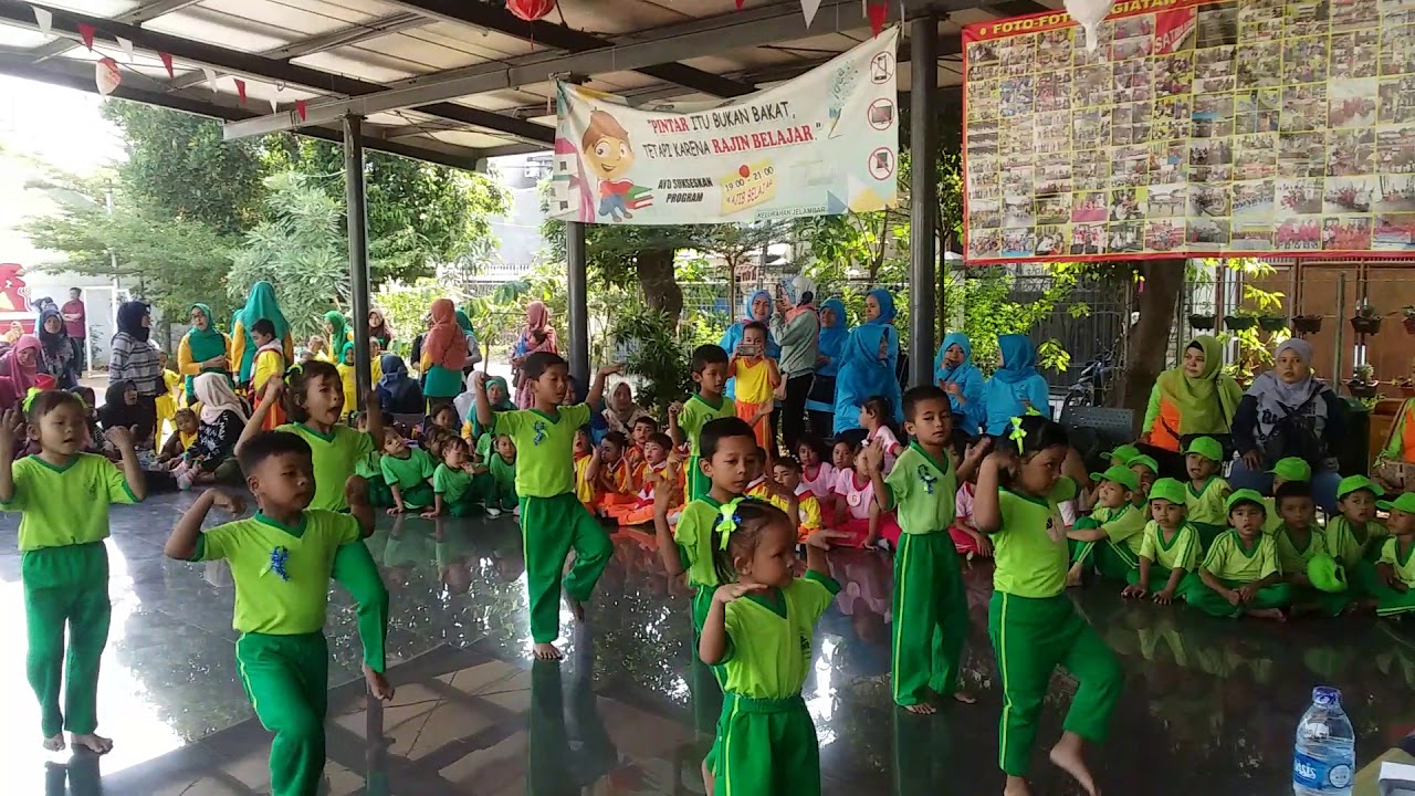 Tari Kreasi  Anak  Ceria PAUD  Satria YouTube