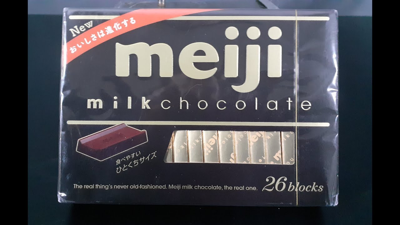 Meiji Milk Chocolate ~ Food Review