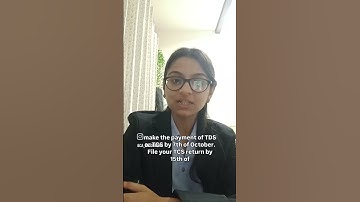 #charteredaccountant #professional #taxpayer #financecreator #october #deadlines #gst #tds #tcs #itr