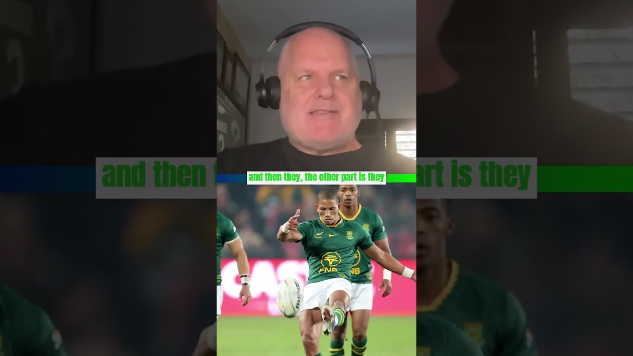 The Springboks win chaos by owning the high ball 🇿🇦💣 #springboks #rugby #englandrugby