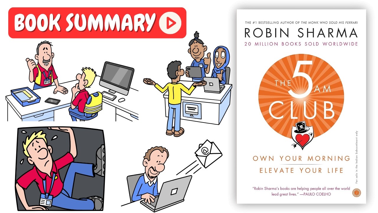 The 5 AM Club by Robin Sharma [Book Summary] | Key Lessons in Under 10 Minutes