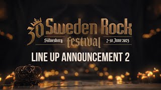 Sweden Rock Festival 2023 - Announcement 2