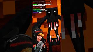 KreekCraft gets jump scared by Minecraft monster 💀 @KreekCraftHub