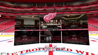 Little Caesars Arena virtual tour: West Sideline Club