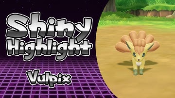 Live Shiny Vulpix Reaction Pokemon Let
