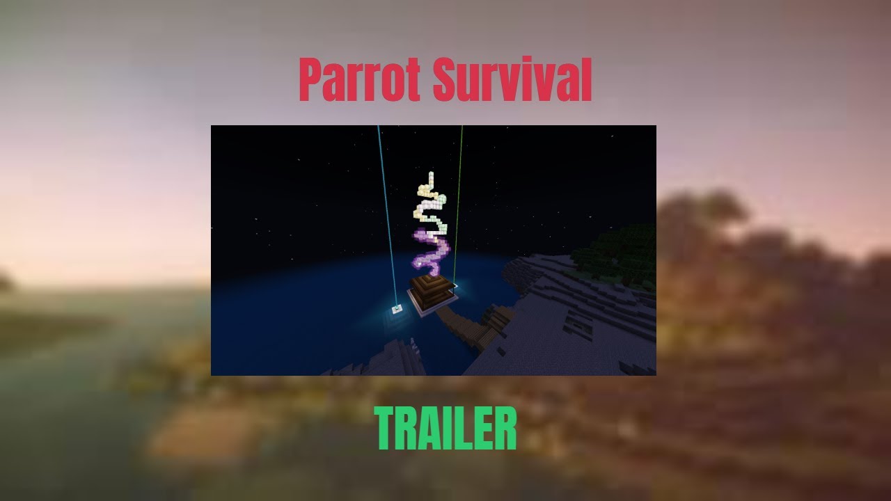 Minecraft Parrot Survival Server Trailer. - YouTube