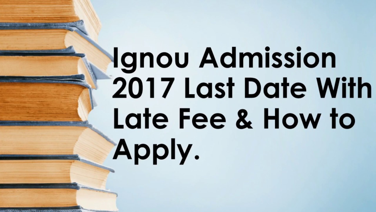 late fee for ignou assignments