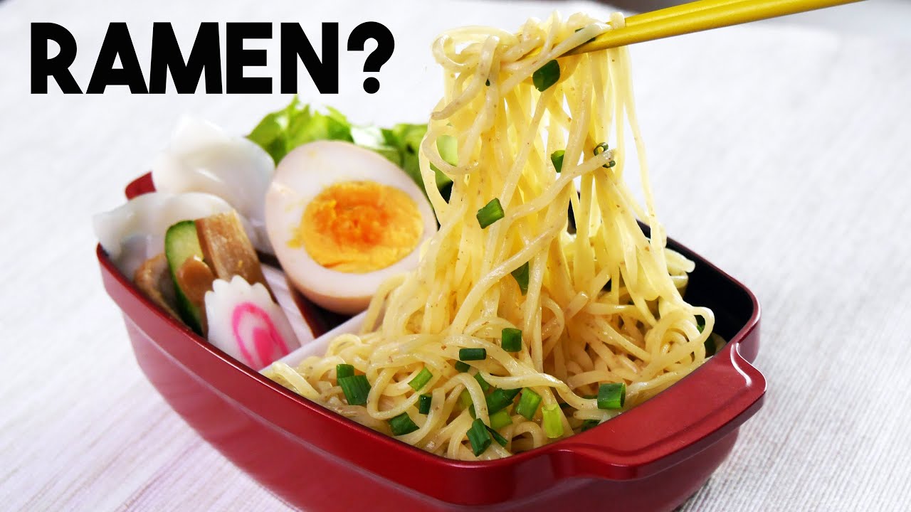 Tæt Skraldespand Certifikat Ramen Bento Lunch Box | Satoshi in the Kitchen - YouTube