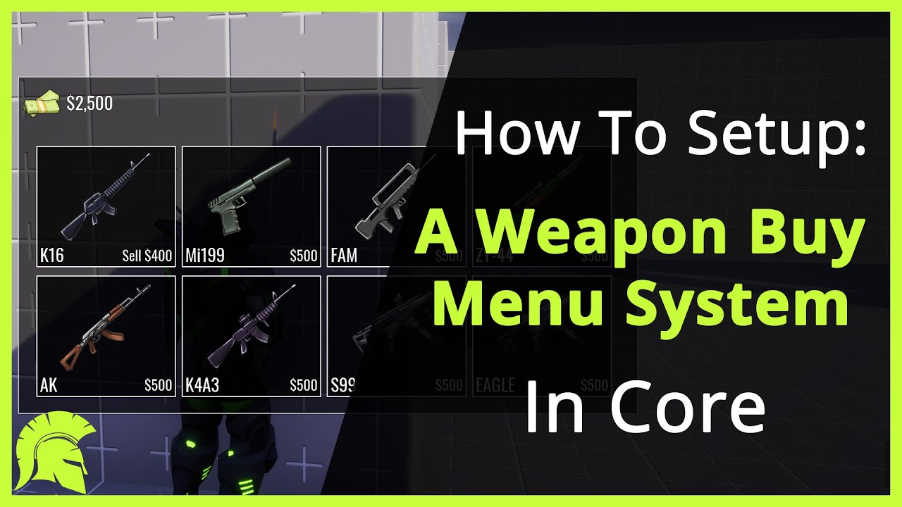 Weapon Menu 