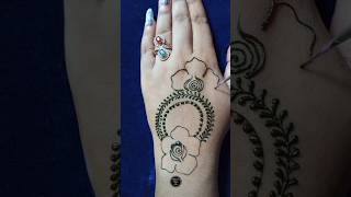 #shorts flower henna tattoo || flower mehndi tattoo || henna? || mehndi