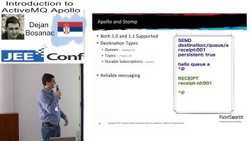 Introduction to ActiveMQ Apollo (Dejan Bosanac, Serbia)
