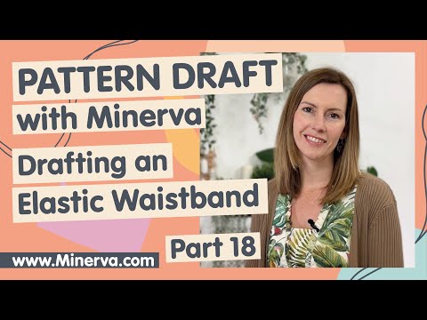 Pattern Drafting For Beginners Part 18 - Drafting an Elastic Waistband