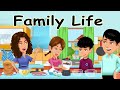 Vie de famille  conversations en anglais