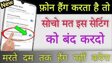 4 Setting for All Android Device Hang problem solve 100% Warning Tips & Tricks || by majedar Tech