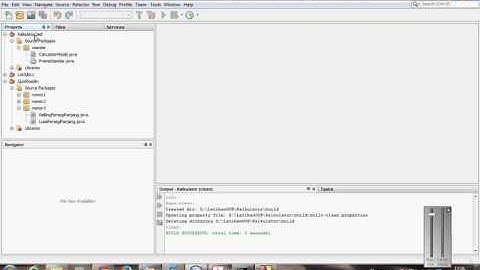 Membuat aplikasi kalkulator menggunakan Java di Netbeans(4)