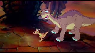 Judith Barsi ~ Ducky meets Littlefoot and Petrie. The Land Before Time. (1988)