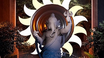 Ganesh decoration 3d conceptualize in D5 render and Google Skethup.
