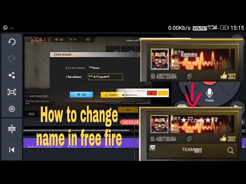 How to change name in free fire in telugu/stylish names in ...