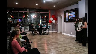 Students challenged with pitching business startups at Fish Tank event