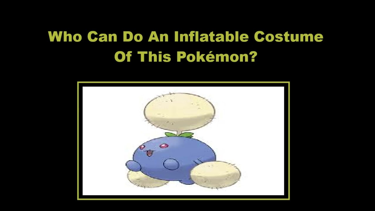 Who Can Make An Inflatable Costume Of Jumpluff? Pokemon Request