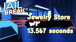 Roblox Jailbreak Jewelry Store Speedrun Former WR | 13.567
