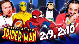 SPECTACULAR SPIDER-MAN Season 2, Episodes 9 & 10 REACTION!! Doc Ock | Shocker | Marvel
