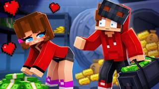 Download lagu JJ and JJ Sister Robbed a BANK $1,000,000 - Maizen Minecraft Animation JJ & Mikey