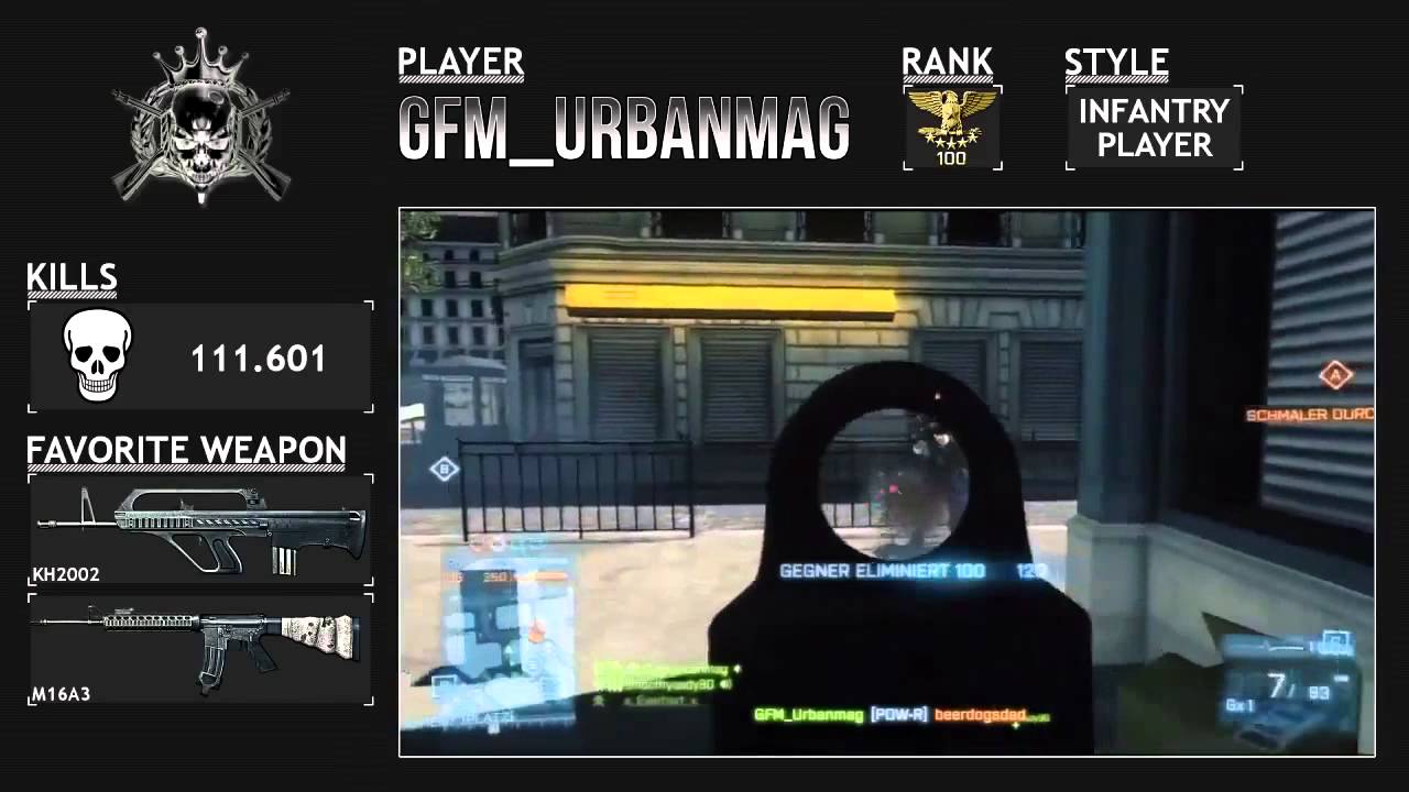 BF3 GFM Clan Trailer HD