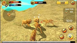 Wild Cheetah Sim 3D Android Gameplay HD #3 screenshot 5
