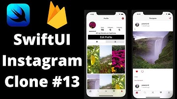 SwiftUI Instagram Clone with Firebase #13 Post Card UI