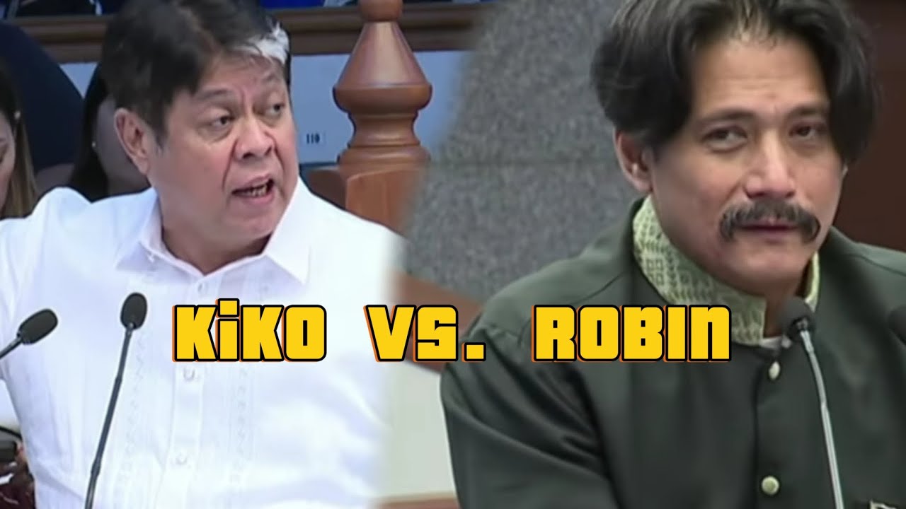 KIKO vs ROBIN sa SENADO