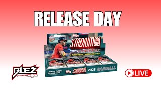 Stadium Club MLB Release Day! #liveboxbreaks #sportscards #MLB