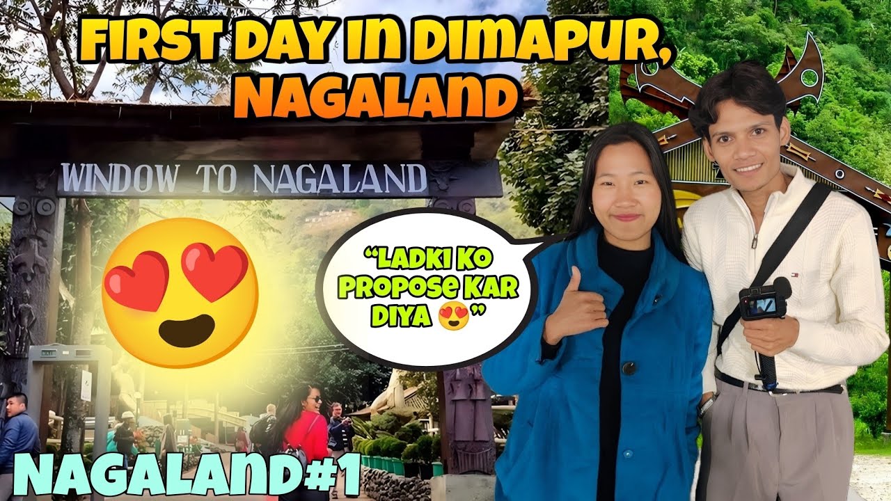 Nagaland First Day | Northeast Trip Ka Pehla Din”🥰 #hitchhikingNagaland
