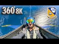 Experience the thrills of blue angels and fat albert in 360 vr with lt jessica burch