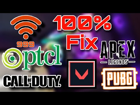 PTCL PING ISSUE FIX WITHOUT FAST PATH IN GAMES 100% WORKING