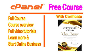 CPanel complete course overview | introduction of CPanel
