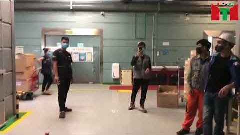 Lắp đặt cửa tự động Trung Quốc tại KCN Yên Phong Bắc Ninh