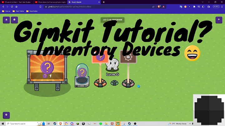 Inventory Devices Tutorial | Gimkit Tutorial 1