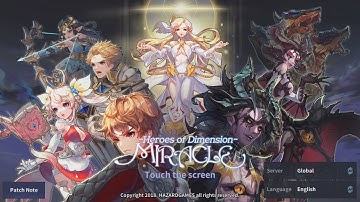 Miracle: Heroes of Dimension - Gameplay - Android / PART 1 / Role Playing / Mobile